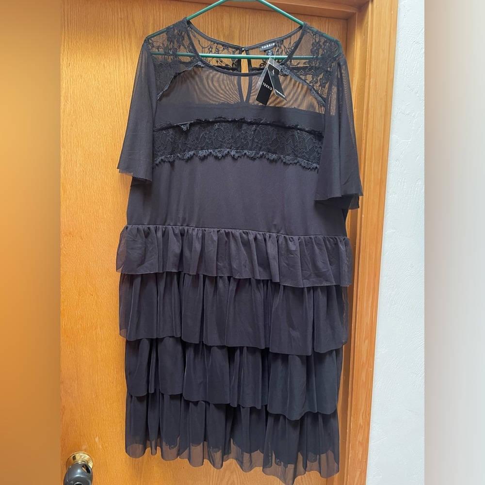 Torrid black dress size 3